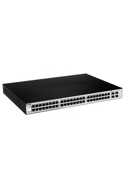 D-Link Switch DGS-1210-48, 44 port, 10/100/1000 Mbps