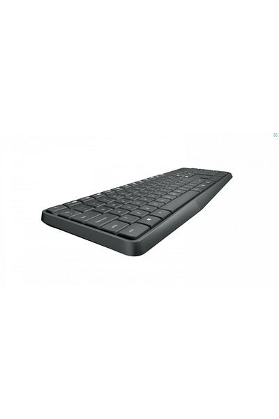 logitech MK235 wireless keyboard + mouse kit, USB interface, operating distance up to 10m,