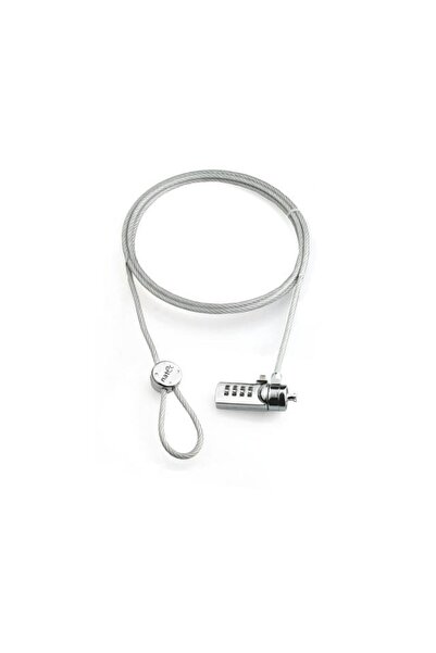 Natec Cablu de securitate laptop Natec, lungime cablu 180 cm, material metal,...