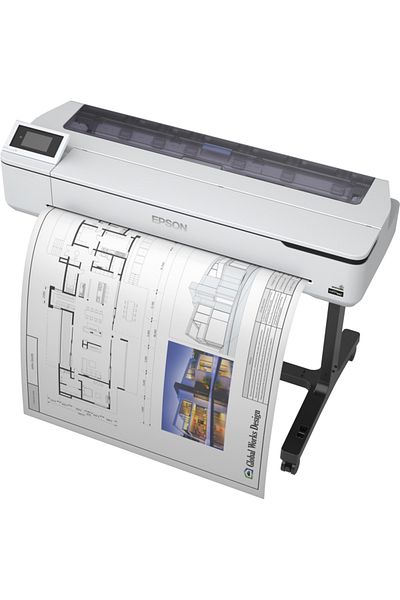 EPSON Surecolor T5100 36 plotter, A0 format, 4 colors, max resolution 2400 x 1200 DPI, memory