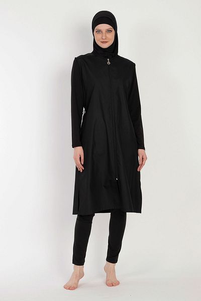InStyle 6045A-B Μαύρο Μαγιό Hijab