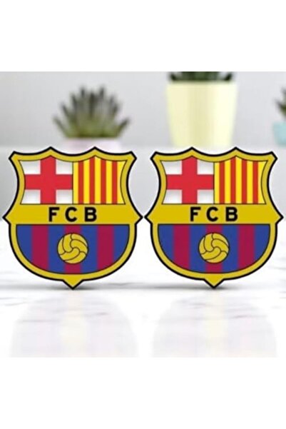 Toybox 5 Barcelona Football Club Official Logo Stickers for Smooth Surfaces