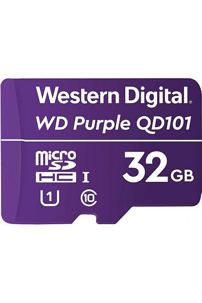 WD Card de Memorie Micro Secure Digital Card Western Digital, 32GB, Clasa 10, Purple