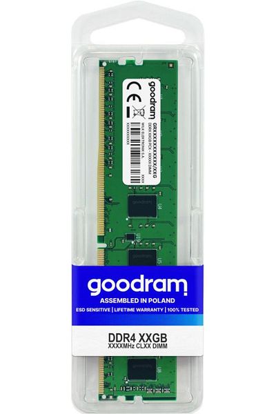 Goodram Memorie RAM Goodram, DIMM, DDR4, 8GB, CL19, 2666MHz