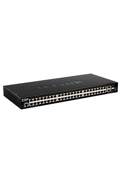 D-Link Switch DGS-1520-52, 48 porturi Gigabit, 4 porturi SFP, Capacity 76Gbps, 16K MAC, 17 Rac