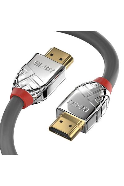 LİNDY Cablu LY-37875, Standard HDMI 2.0 Cable, Cromo Line