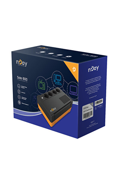 nJoy UPS Soter 600 4 Πρίζες Σούκο