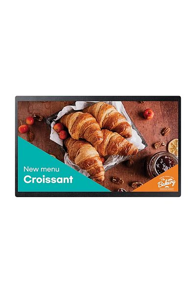 Samsung Monitor signage QB24C, 24, 250nit, 16/7, FHD, 14ms, contrast static 1000:1, mătuire 25