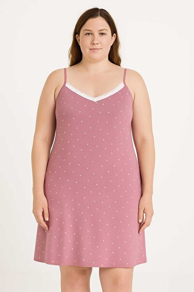 MODA Women's Plus Size Milan Fabric Nightgown and Home Dress - Wide Cut - Sizes in Product Description