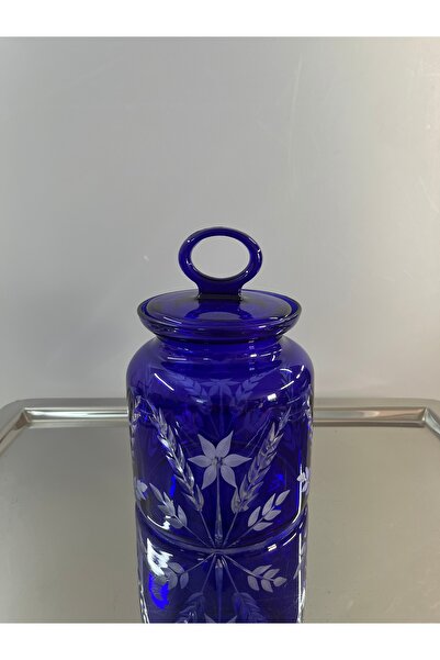 DECOSTYLE Paşabahçe Kitchen Başak Dekorlu 1085 cc Renkli Orta Boy Cam Kavanoz – Hijyenik ve Şık Saklama