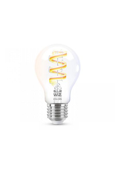 Wiz Bec LED RGB inteligent Connected Filament Clear A60, Wi-Fi, E27,6.3W (40W), 470 lm, lumina