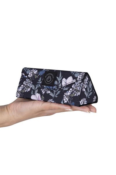 BloominBag حافظة نظارات الكرز الأسود