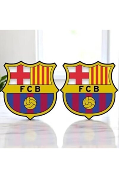 Toybox 5 Barcelona Football Club Official Logo Stickers for Smooth Surfaces