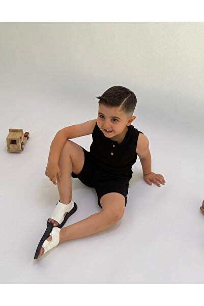 haha Boy's Sleeveless Shirt - Shorts Set