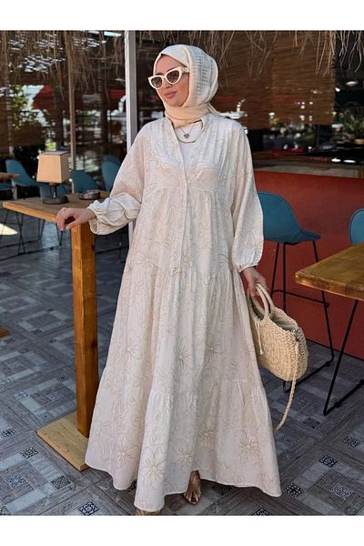 Oxygen Scarfs Women's Linen Linen Breeze Hijab Dress