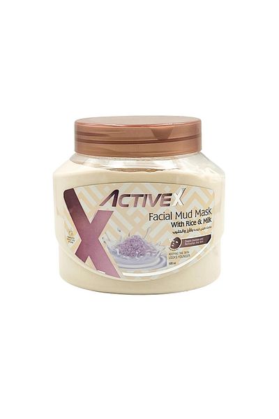 Activex Active X Facial Mud Mask 500ml - Rice & Milk