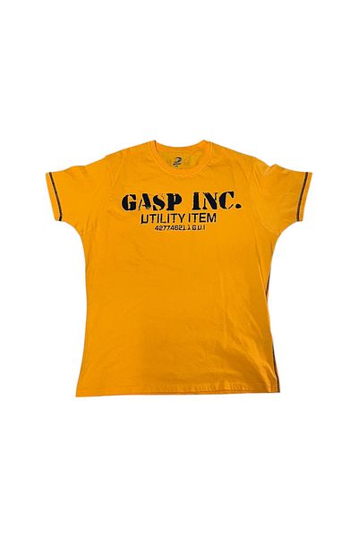 GASP Basic Utility Tea Fitness Bodybuilding T-Shirt Orange