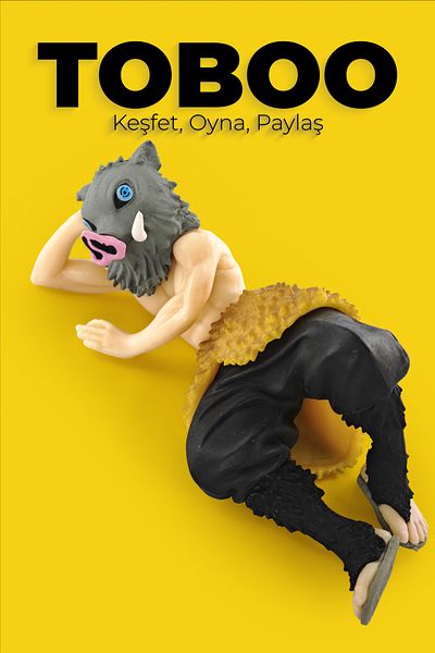 shop Demon Slayer Inosuke Hashibira Lying Figure 12 cm