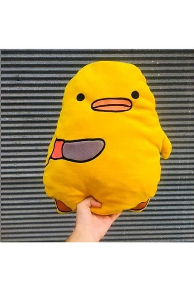 Wolawood Chick Minnoş Plush Pillow Soft and Cute Snuggle Toy with a Sweet but Dangerous Appearance