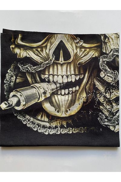 kurukafagift Buff Bandana Kurukafa Model Biker Mask Outdoor Neck Collar Unisex