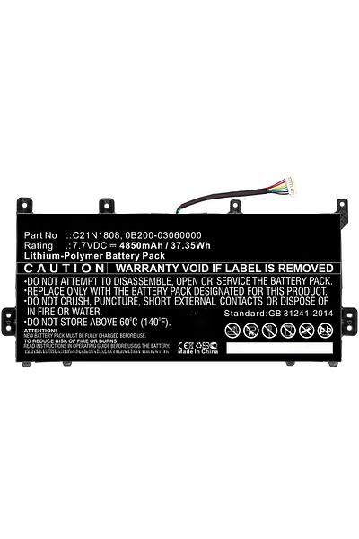 CoreParts Bateria do laptopa dla Asus 37,35Wh Li-Polimer 7,7V 4850mAh C423, C423NA, MBXAS-BA0258