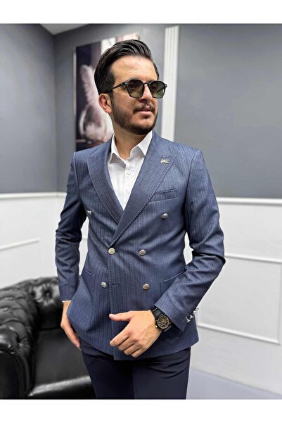 Avni Ceylan Monarco Stil Kruvaze Ceket