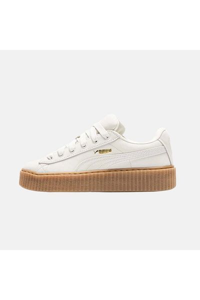 Puma x Fenty Creeper Phatty Nubuck 'Warm White/Gold/Gum'