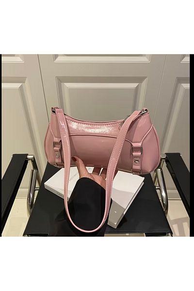 MirazTasarim Y2K Women's Bag Powder Color Leather Y2K Trend Bag2