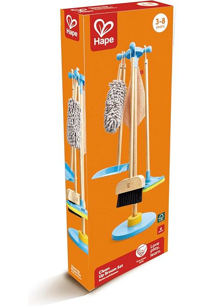 Hape Clean Up Broom Set E3055