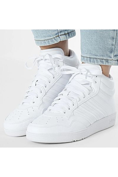 adidas Hoops 4.0 Mid Casual Shoes Sneaker White