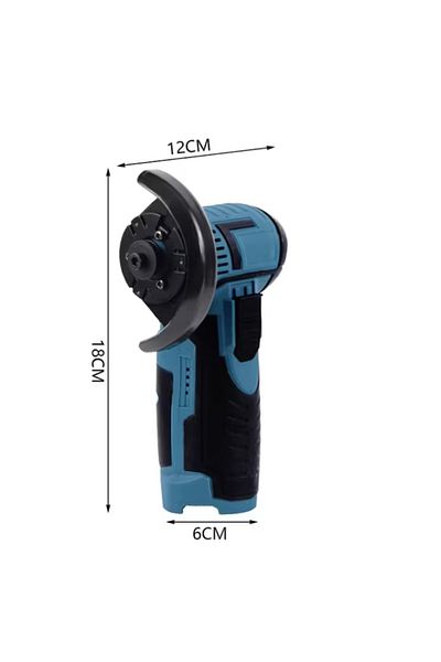 OEM Angle grinder Meco, 19500 Rpm, 76 mm, 800 W, 12 V, Blue