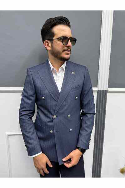 Avni Ceylan Monarco Stil Kruvaze Ceket