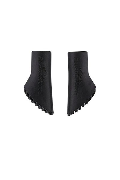 Adventuridge Set of 4 rubber pads for Adventuridge trekking poles, 38 mm, black