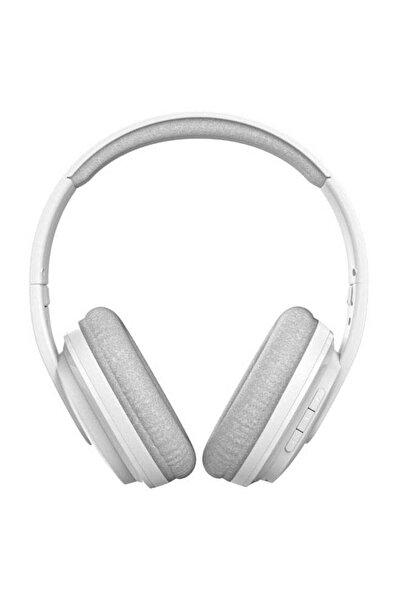 Nokia White Foldable Wireless Over-Ear Bluetooth Headphones