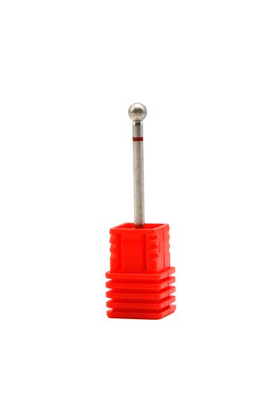 global fashion Diamond cuticle nozzle, sphere, red belt 001 / 040R