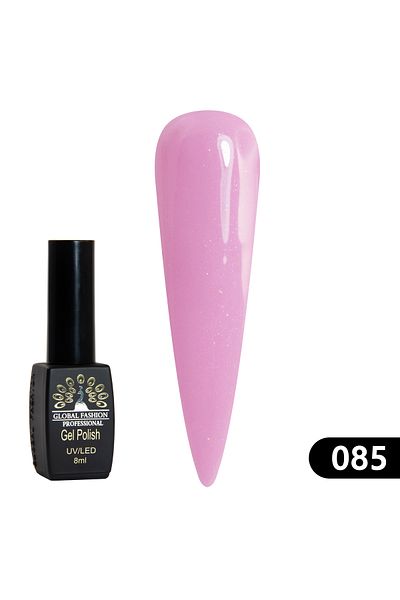 global fashion Oja semipermanenta BLACK ELITE, Global Fashion 8 ml, 085