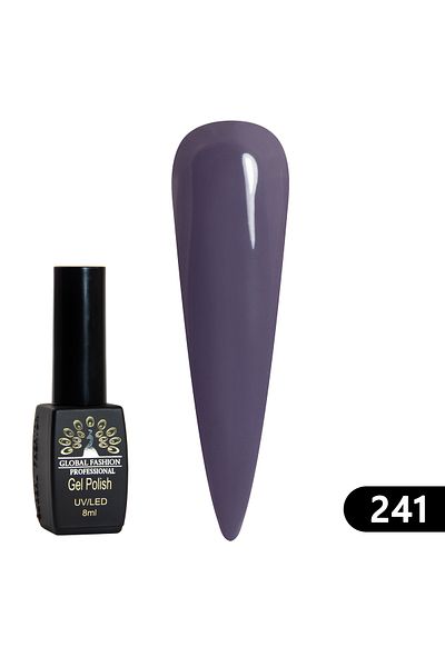 global fashion Oja semipermanenta BLACK ELITE, Global Fashion 8 ml, 241