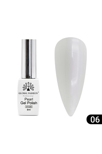 global fashion Oja semipermanentă Pearl 8 ml, 06