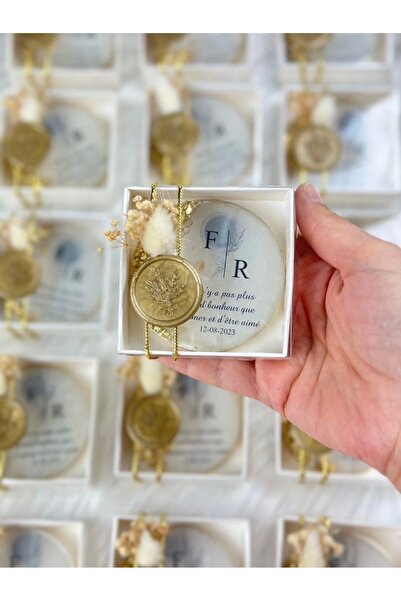 ArmoniResinArt Kişiye Özel Kutulu Mühürlü Epoksi Magnet Seti - 20 Adet