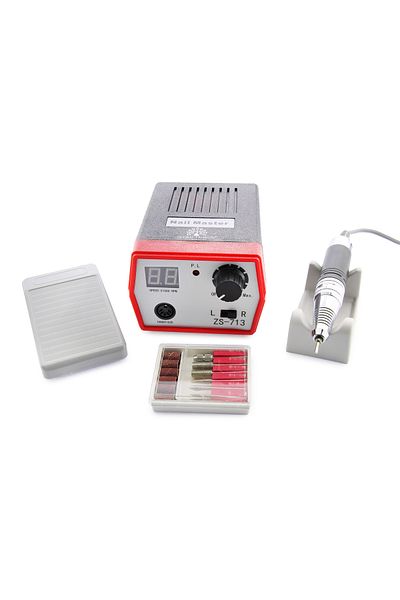 global fashion Electric manicure file/mill, ZS-713, Global Fashion 65W, 35000 rpm, Black