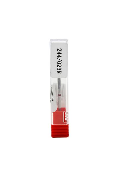 global fashion Diamond cuticle nozzle, rounded flame, red belt 244/023R