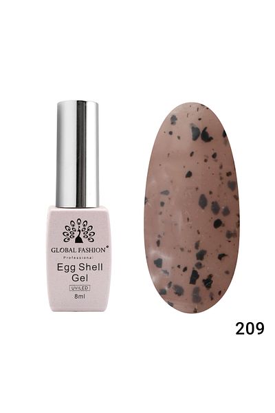 global fashion Oja semipermanenta Egg Shell 8ml, 209