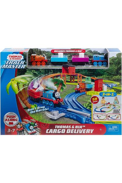 Thomas And Friends Thomas & Friends Playset, Cargo Delivery Track with Thomas and Nia