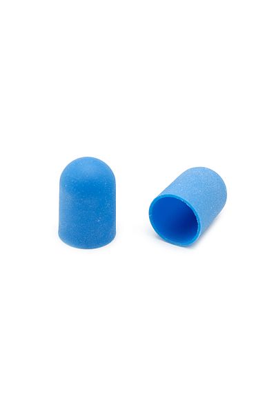 global fashion Electric nail file, 1 piece, 16*25mm, blue, grit 180