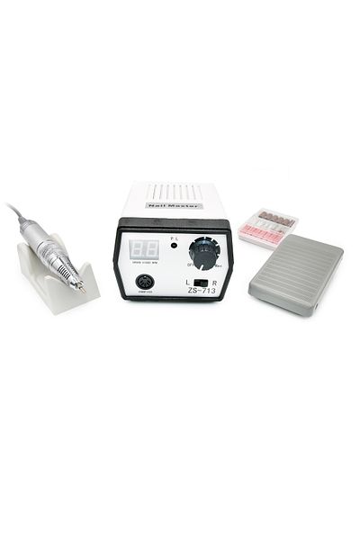 global fashion Electric manicure file Nail Master, ZS-713, 65W, 35000 rpm, White