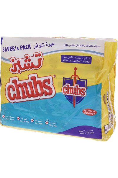Chaps Bacteria-Resistant Wet Wipes by - 40 × 4 Pack