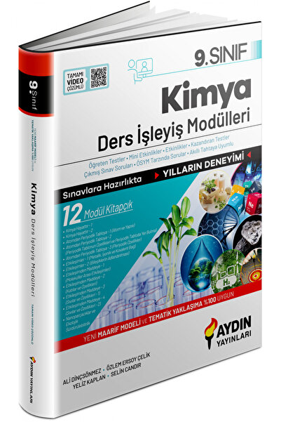 Aydın Yayınları Aydın Yayınları 9. Sınıf Kimya Ders İşleyiş Modülleri Yeni