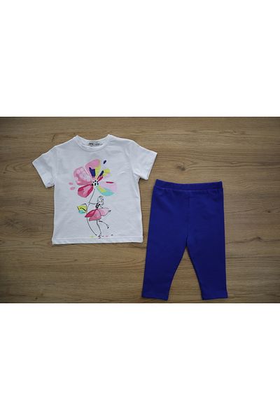 Vita Bella Luxe Children's Floral Detailed Leggings Set