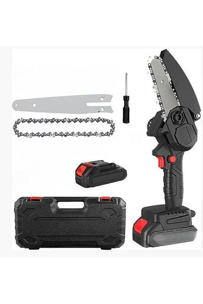 Biki Small Electric Saw Black Color 48V Battery