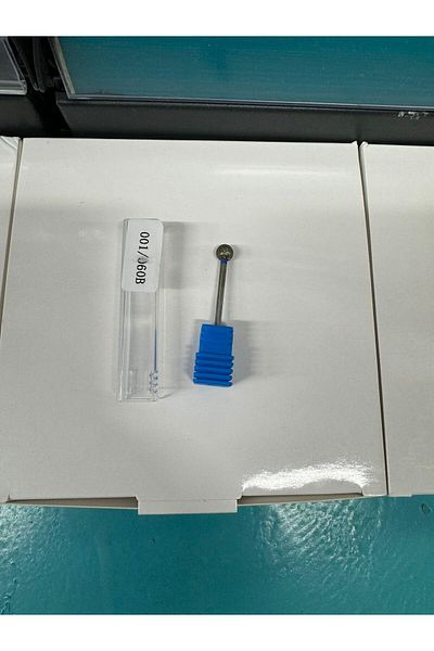 global fashion Diamond cuticle pusher, sphere, blue belt, 001/060B